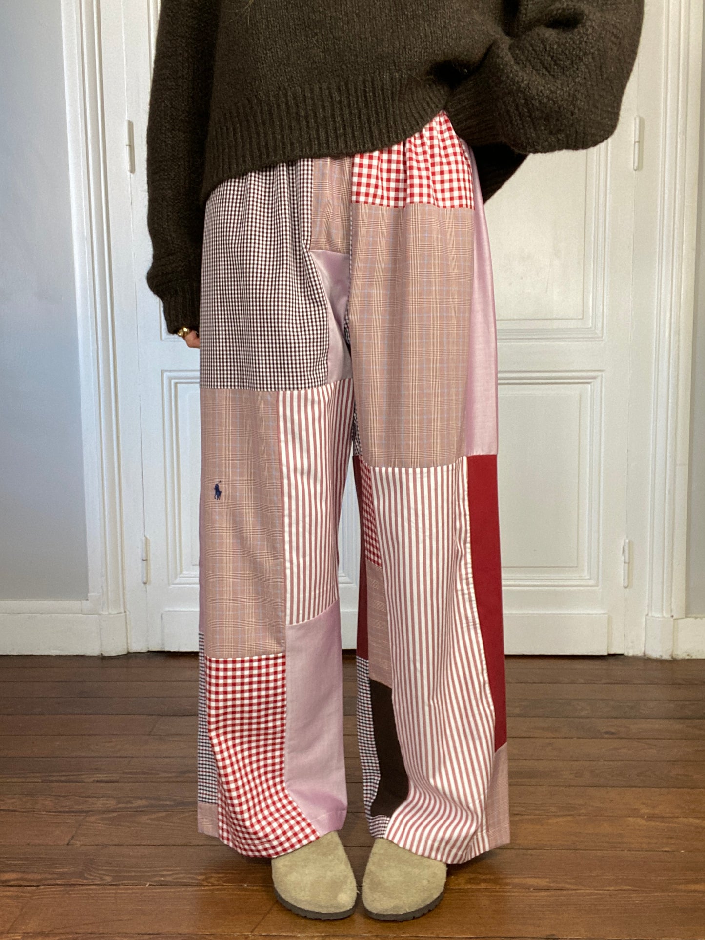 Pantalon upcyclé patchwork