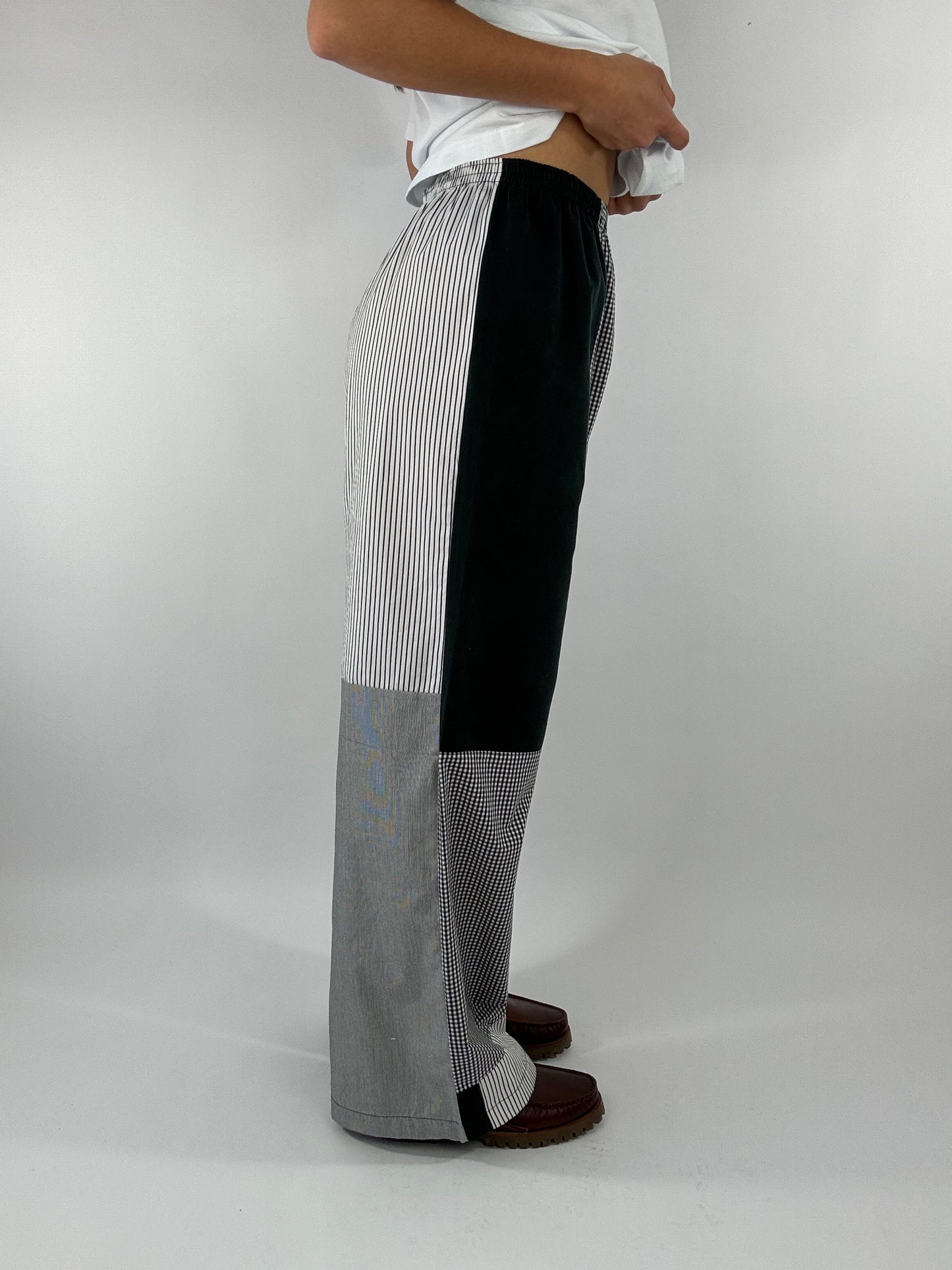 Pantalon upcyclé patchwork