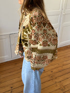 Veste upcyclée à motifs - T2