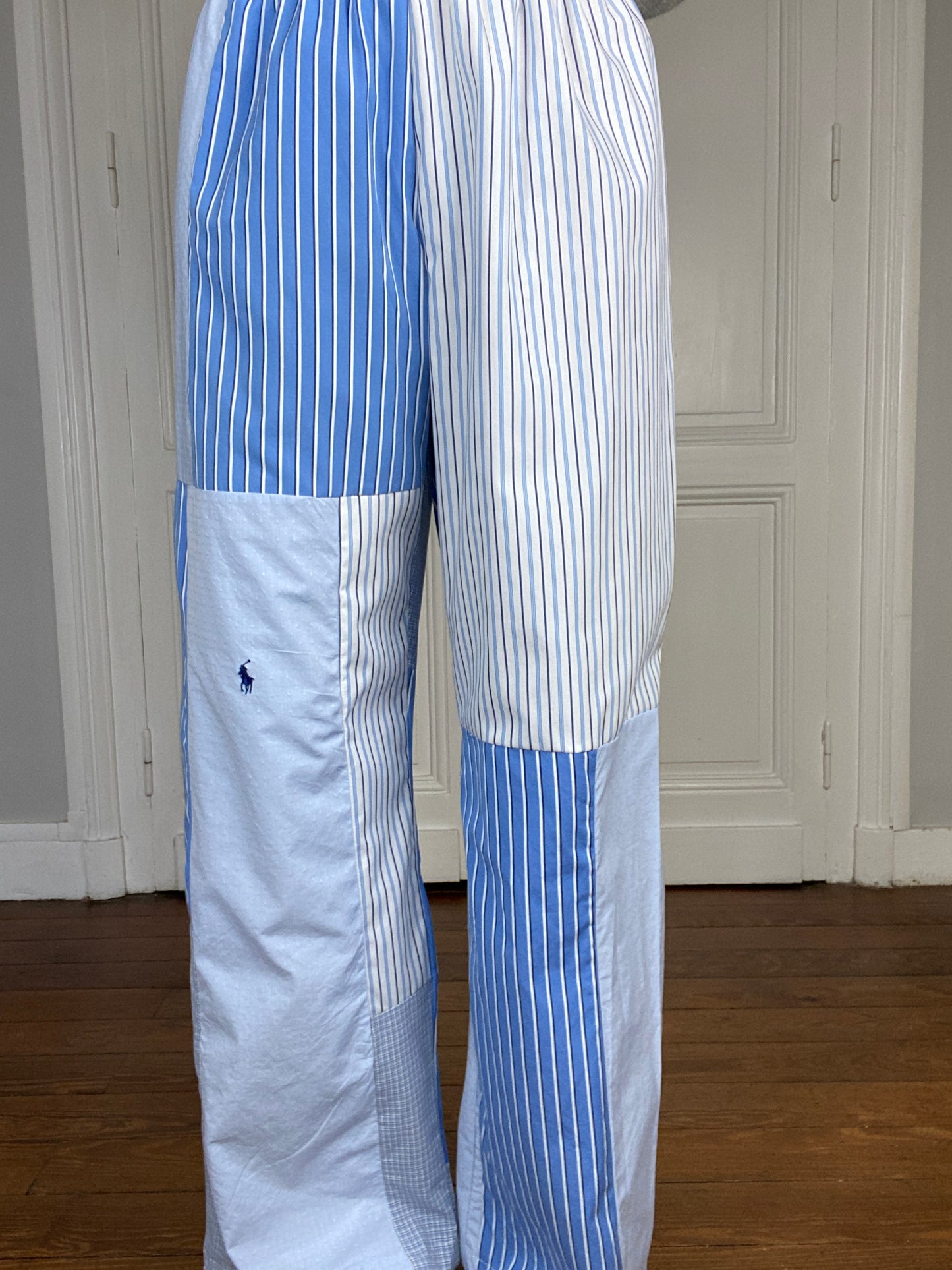 Pantalon upcyclé patchwork