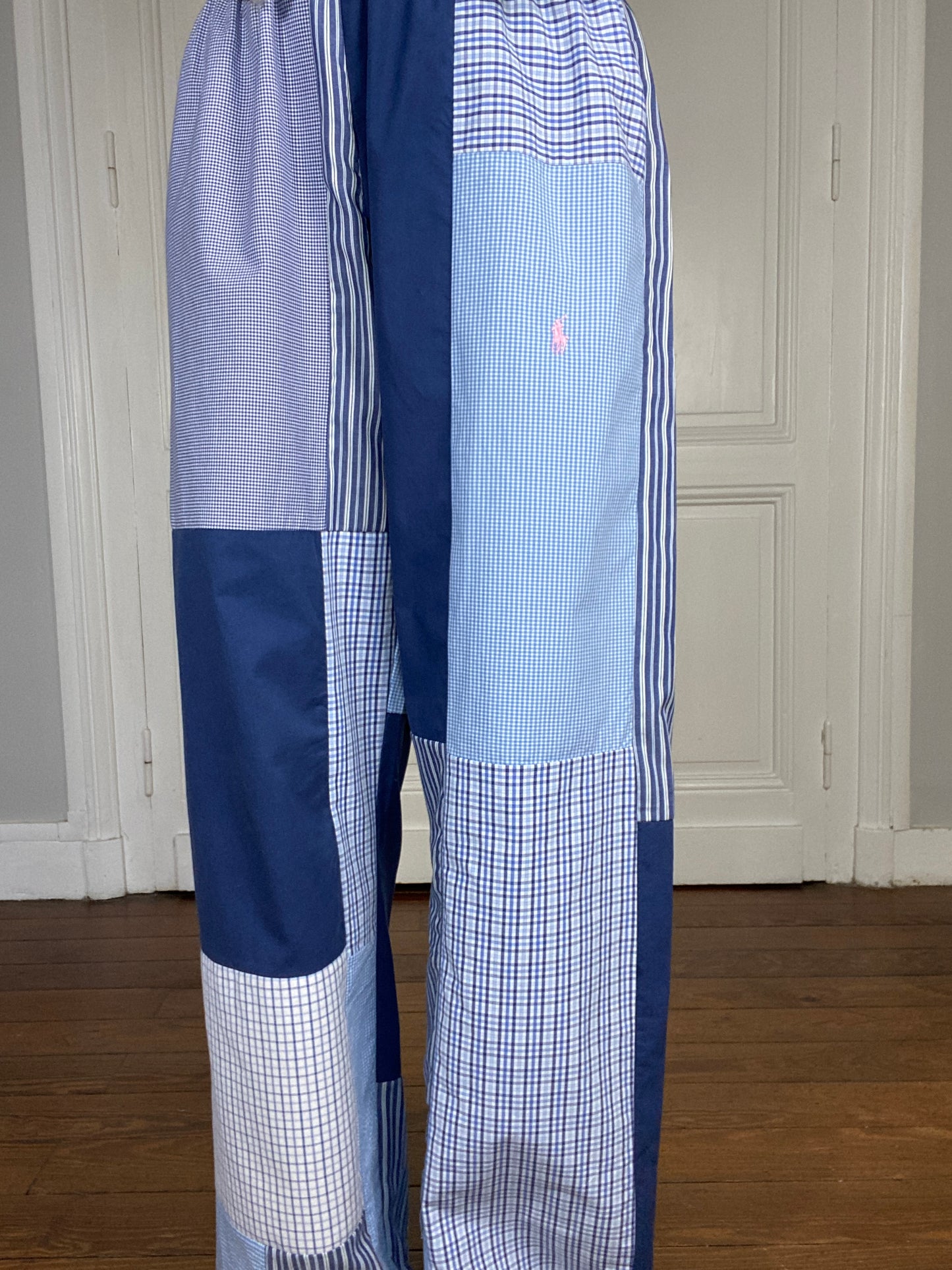 Pantalon upcyclé patchwork