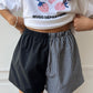 Caleçon short upcyclé bicolore