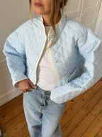 Veste vichy ciel