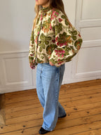 Veste upcyclée à motifs - T1