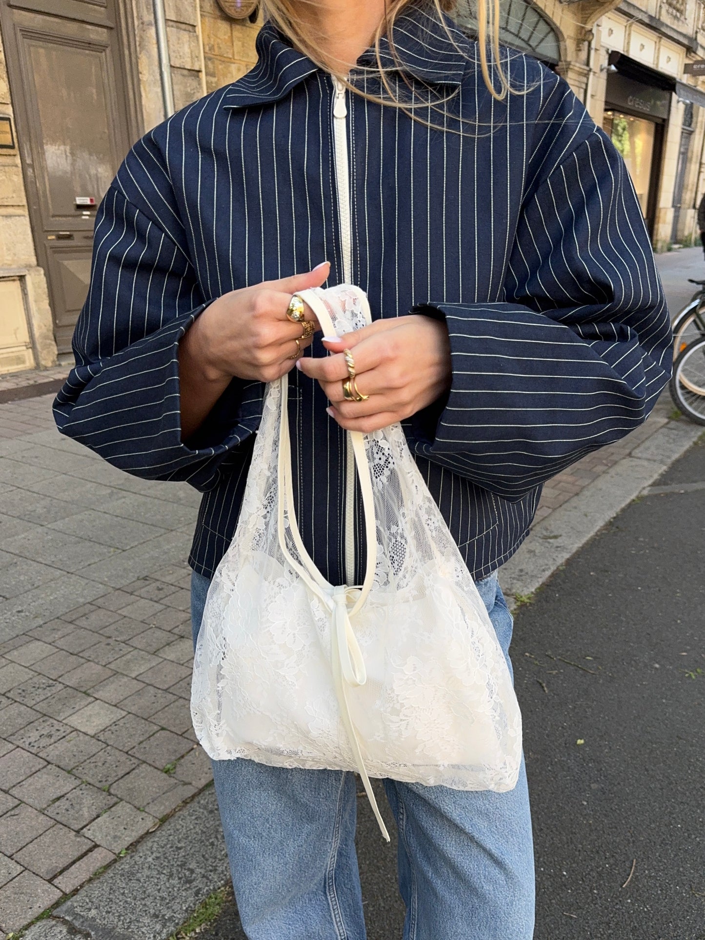 Sac en dentelle