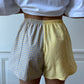 Caleçon short upcyclé bicolore