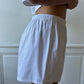 Caleçon short upcyclé bicolore
