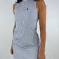 Robe upcyclée rayée