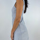 Robe upcyclée rayée