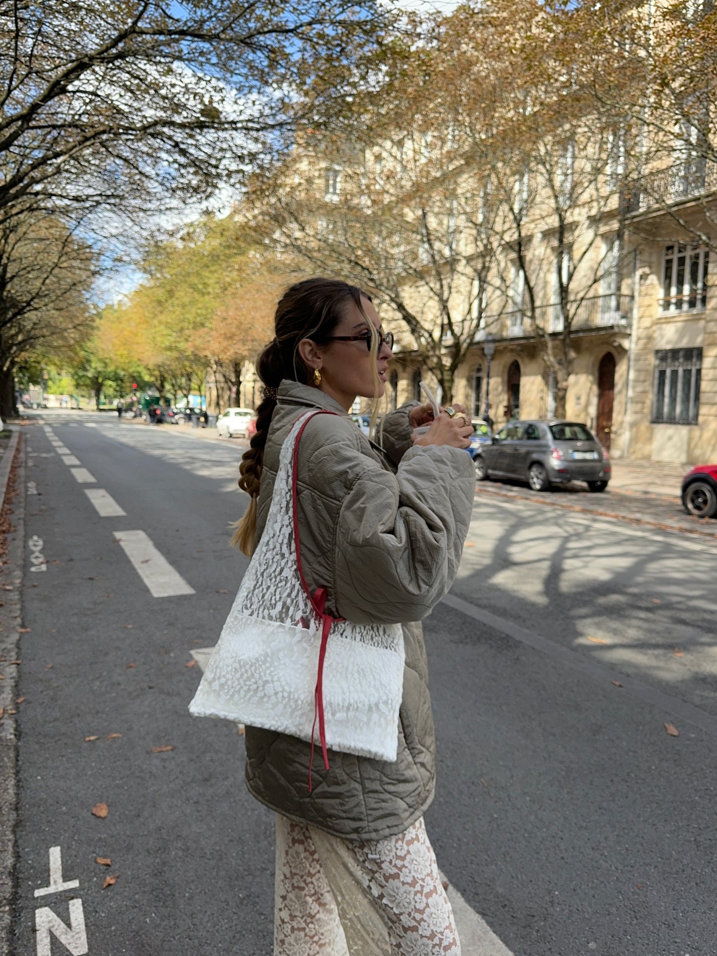 PRÉCOMMANDE : Sac en dentelle