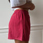 Caleçon short upcyclé bicolore