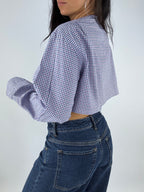 Chemise upcyclée à carreaux