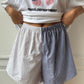 Caleçon short upcyclé bicolore