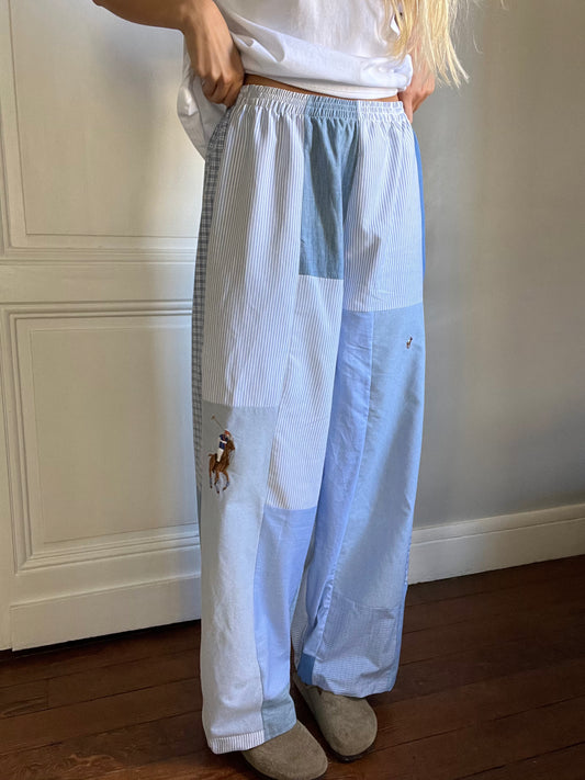 Pantalon upcyclé patchwork