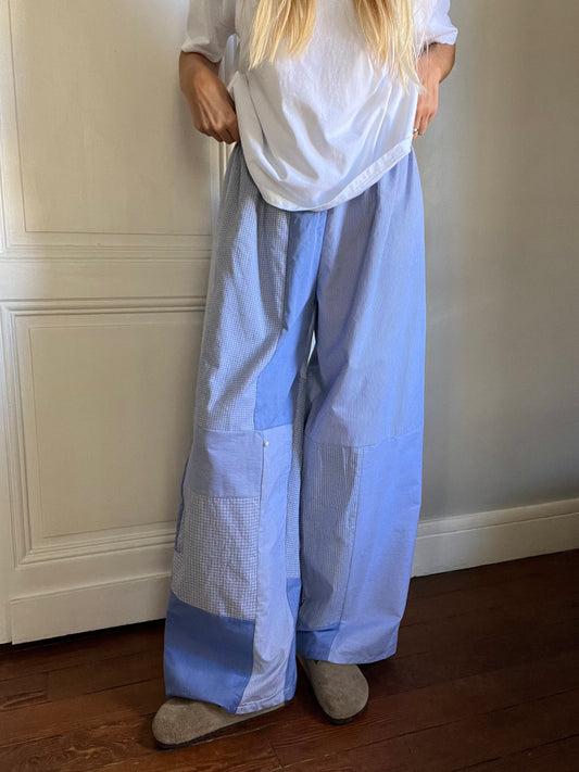 Pantalon upcyclé patchwork
