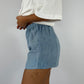 Caleçon short upcyclé jean