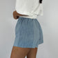 Caleçon short upcyclé jean