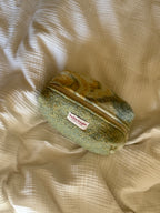 Trousse upcyclée laine vintage