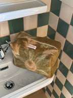 Trousse upcyclée laine vintage