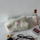 Trousse upcyclée laine vintage