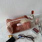Trousse upcyclée laine vintage