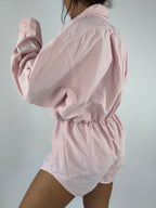 Combinaison upcyclée rose