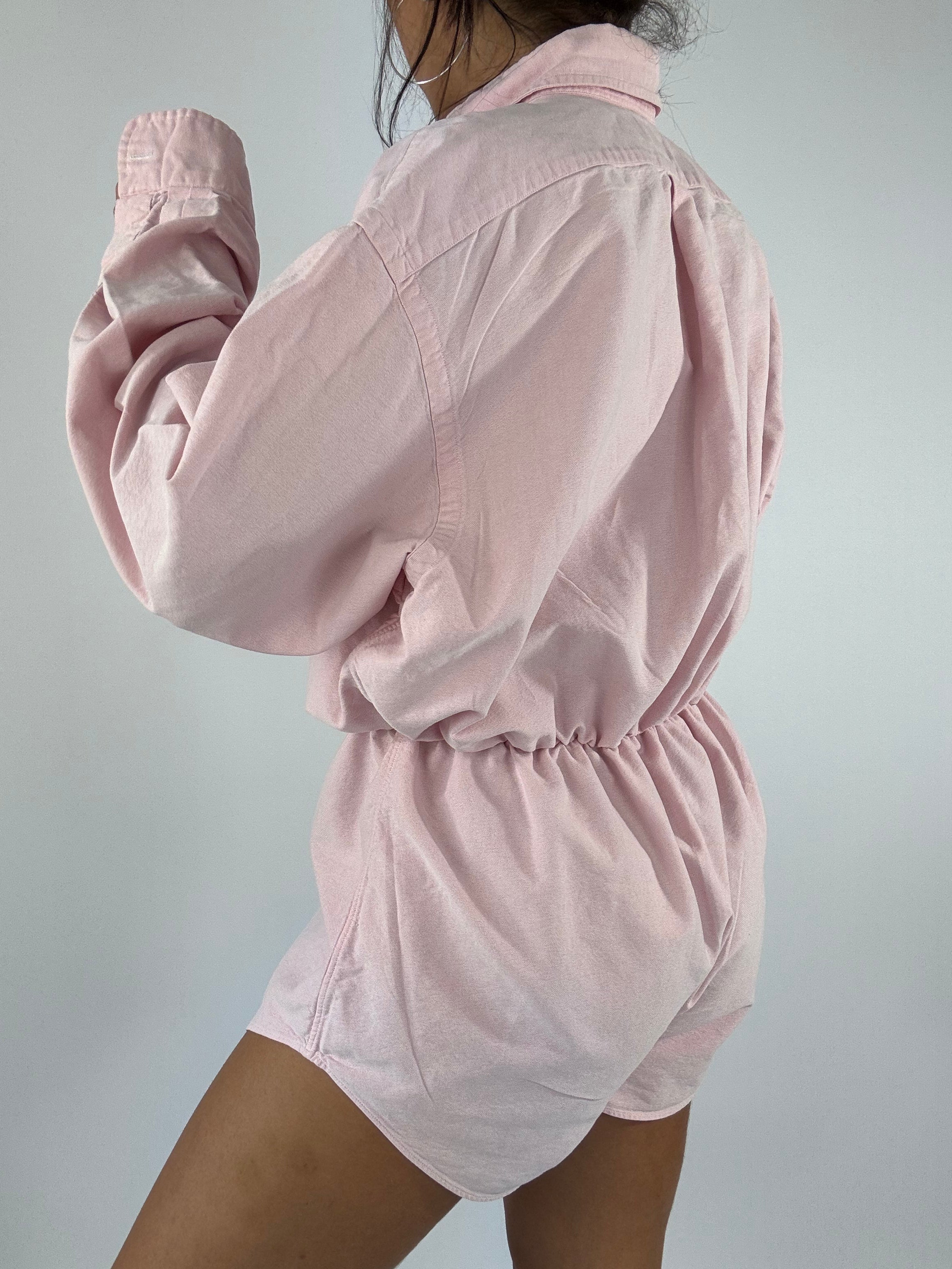 Combinaison upcyclée rose