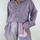 Ensemble upcyclé vichy et patchwork