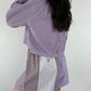 Ensemble upcyclé vichy et patchwork