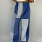 Pantalon upcyclé patchwork