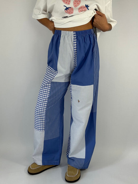 Pantalon upcyclé patchwork