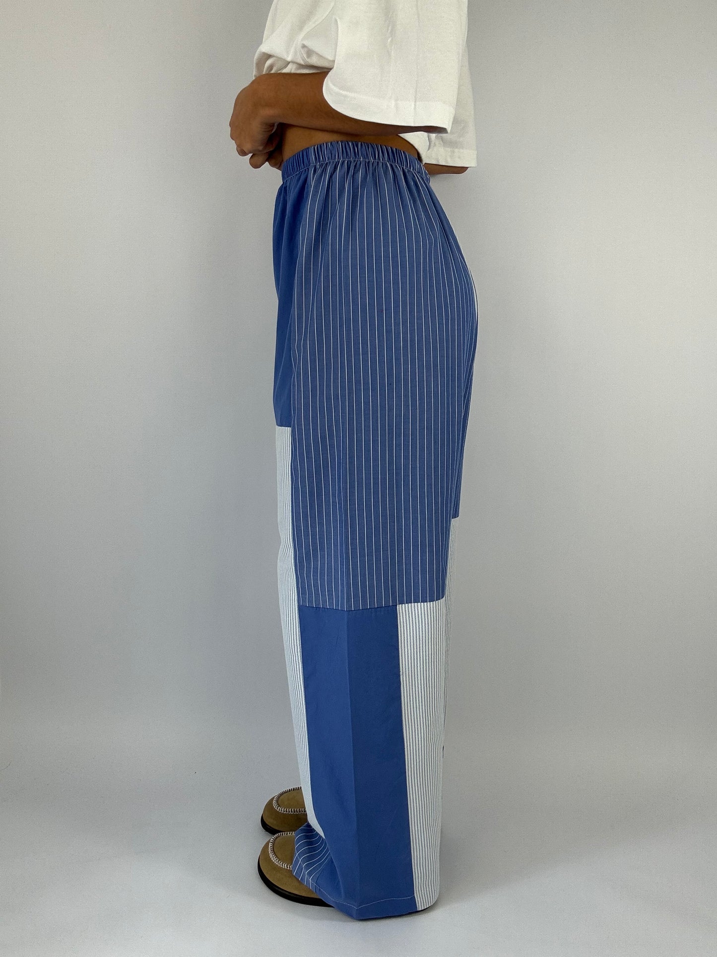 Pantalon upcyclé patchwork