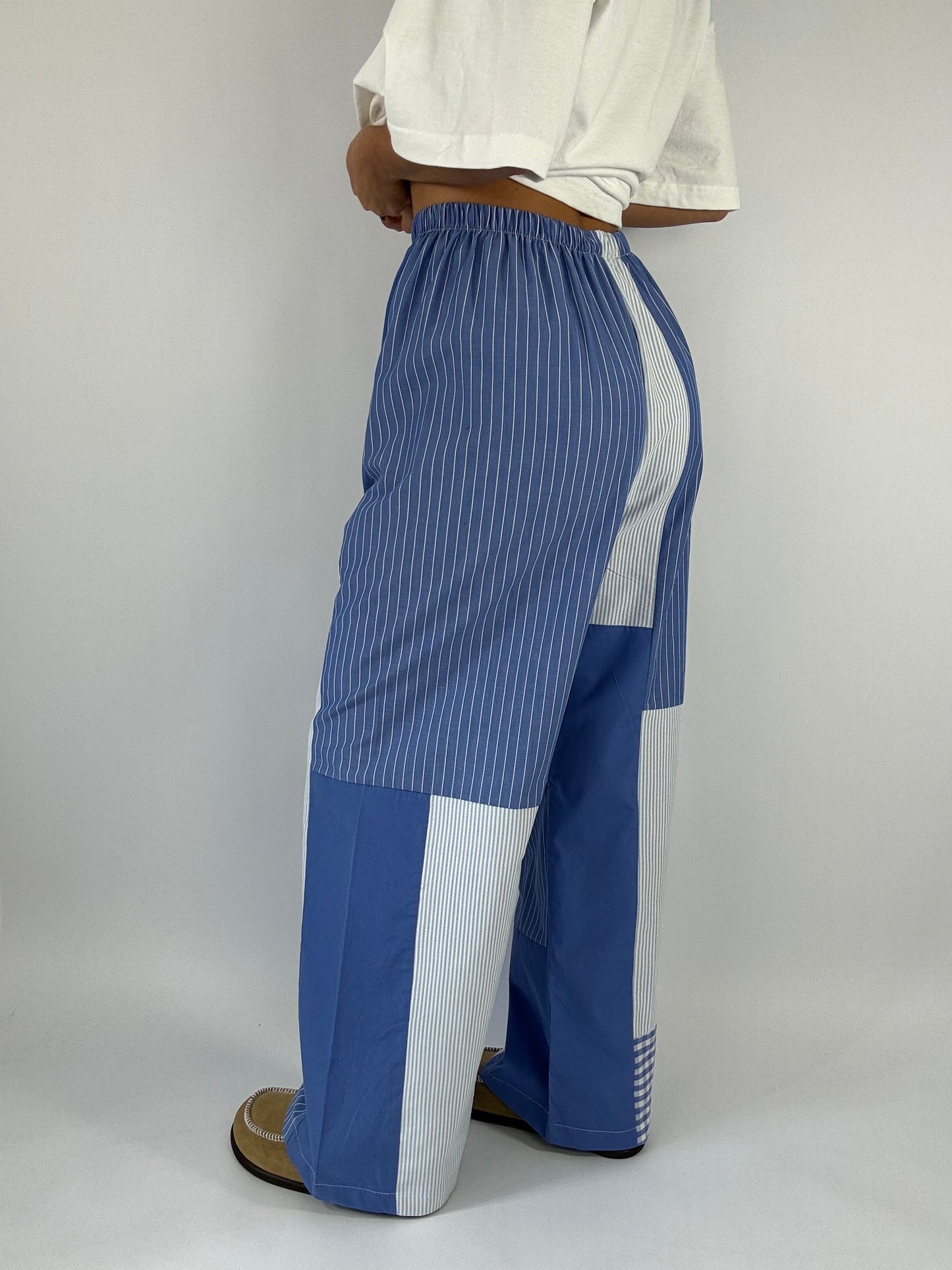 Pantalon upcyclé patchwork