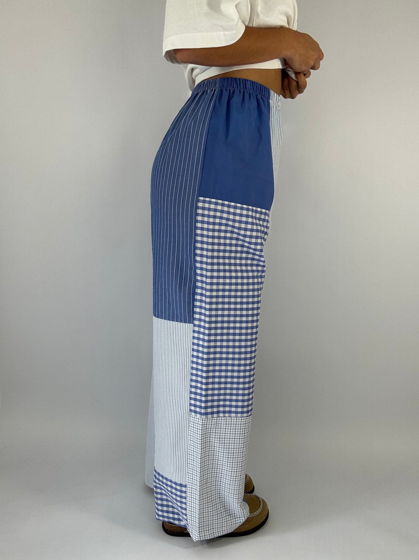 Pantalon upcyclé patchwork
