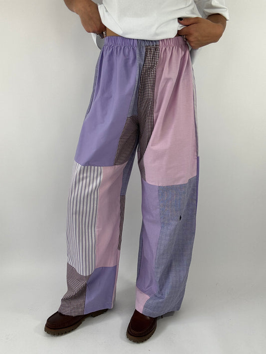 Pantalon upcyclé patchwork