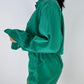 Ensemble upcyclé vert
