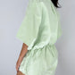 Combinaison upcyclée vert pastel