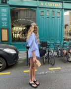 Combinaison courte oxford