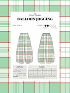 Pattern jogging ballon - PDF (English)