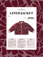 Pattern veste doublée - Size 1 - PDF (English)