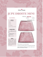  Pattern Jupe Longue (french) - PDF