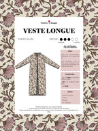 Patron veste longue - PDF