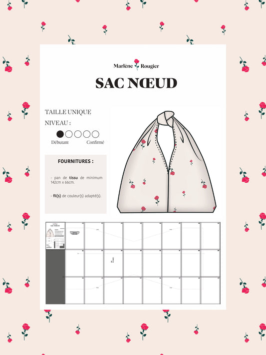 Patron sac nœud