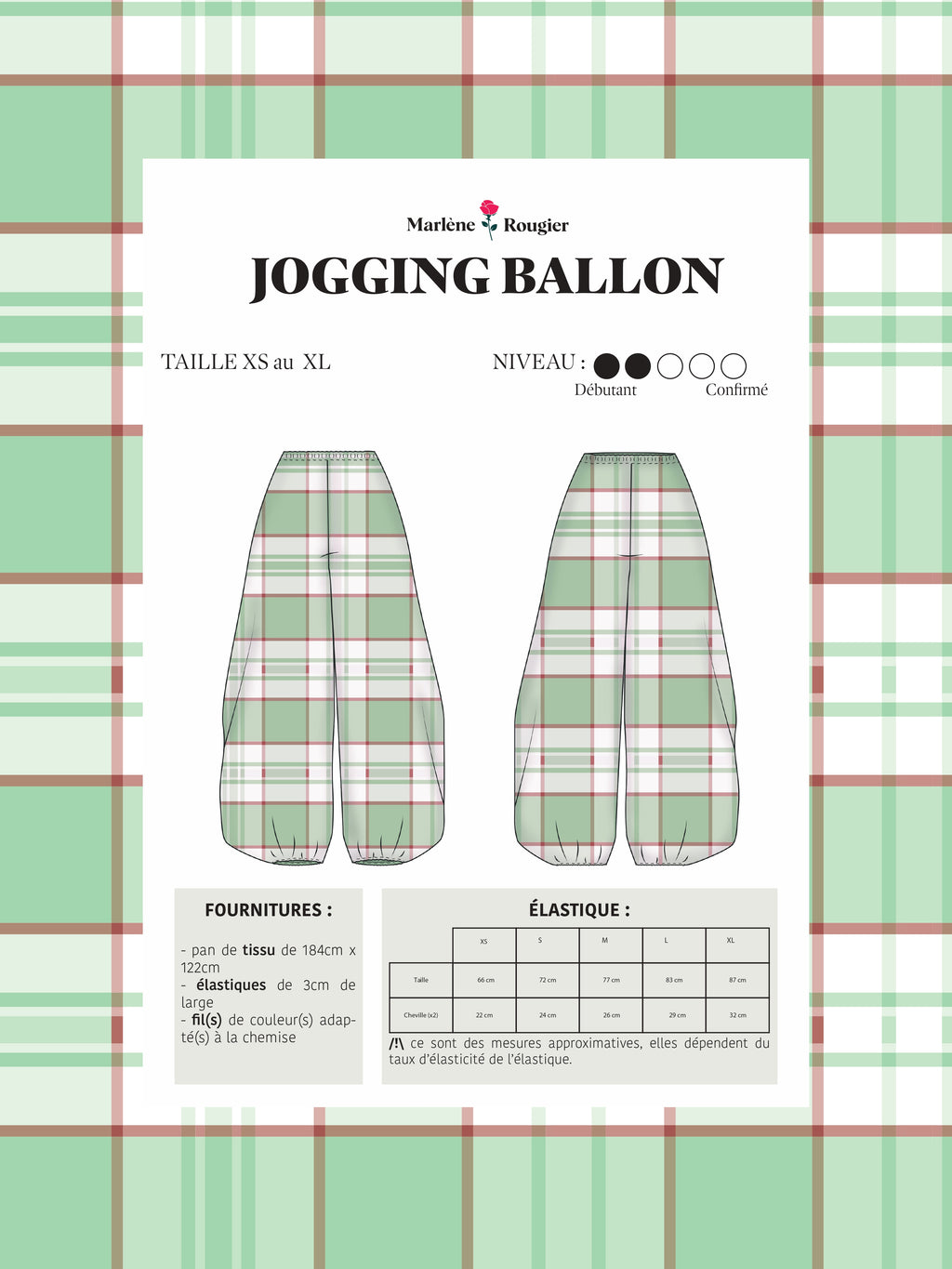Patron jogging ballon - PDF