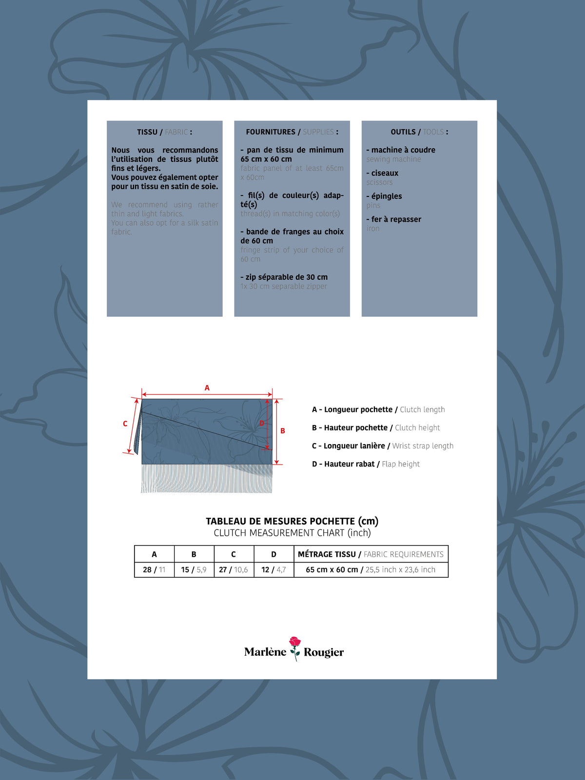 Clutch pattern - PDF